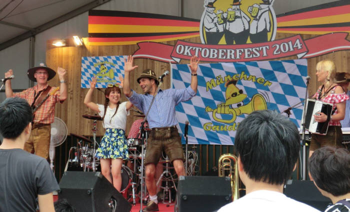 Oktoberfest Band, Oompa Band in Tokyo Japan